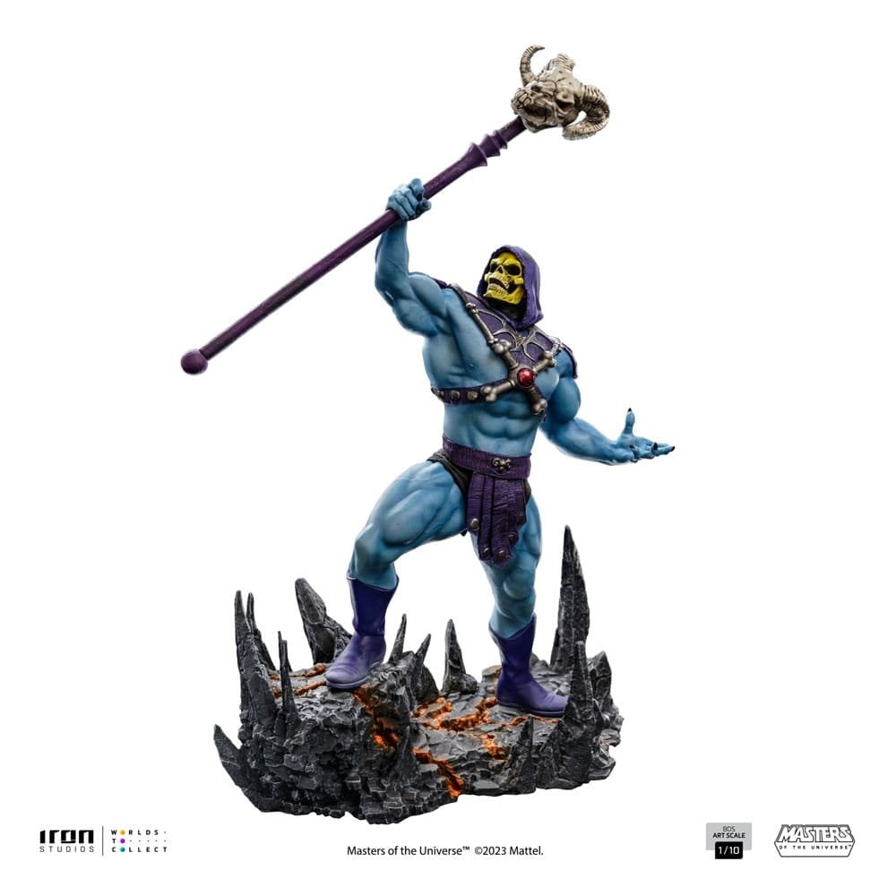 Iron Studios Masters of the Universe 1/10 BDS Art Scale Skeletor 