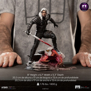 Iron Studios The Witcher 1/10 BDS Art Scale Geralt of Riva 
