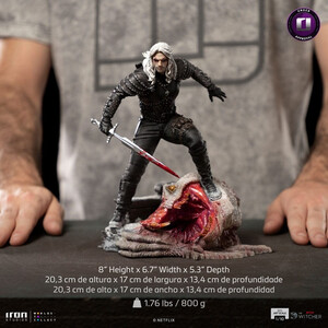 Iron Studios The Witcher 1/10 BDS Art Scale Geralt of Riva 