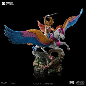 Iron Studios Masters of the Universe 1/10 BDS Art Scale She-Ra and Swiftwind 