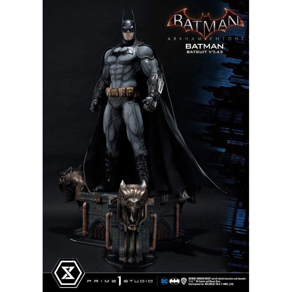 Prime 1 Studio Batman Arkham Knight 1/3 Scale Museum Masterline Batman Batsuit v7.43 