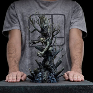 Iron Studios Iron Maiden Deluxe 1/10 BDS Art Scale Fear of the Drak Eddie 