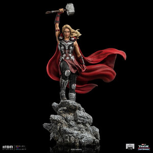 Iron Studios Thor Love and Thunder 1/10 BDS Art Scale Mighty Thor Jane Foster 
