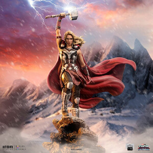 Iron Studios Thor Love and Thunder 1/10 BDS Art Scale Mighty Thor Jane Foster 