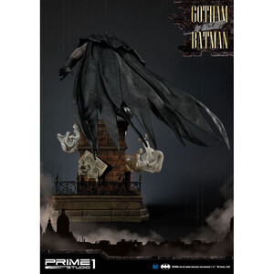 Prime 1 Studio Batman Arkham Origins 1/5 Scale Concept Masterline Gotham By Gaslight Batman Black Version 