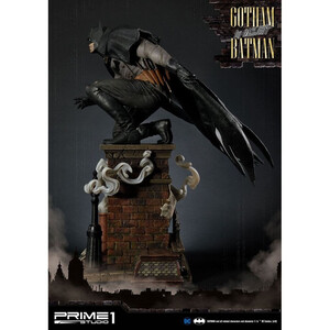 Prime 1 Studio Batman Arkham Origins 1/5 Scale Concept Masterline Gotham By Gaslight Batman Black Version 