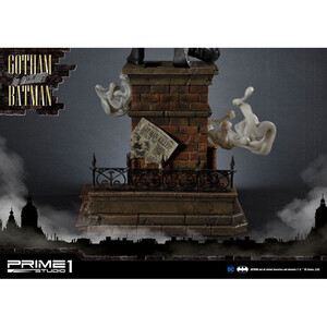 Prime 1 Studio Batman Arkham Origins 1/5 Scale Concept Masterline Gotham By Gaslight Batman Black Version 