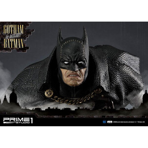 Prime 1 Studio Batman Arkham Origins 1/5 Scale Concept Masterline Gotham By Gaslight Batman Black Version 
