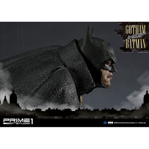 Prime 1 Studio Batman Arkham Origins 1/5 Scale Concept Masterline Gotham By Gaslight Batman Black Version 