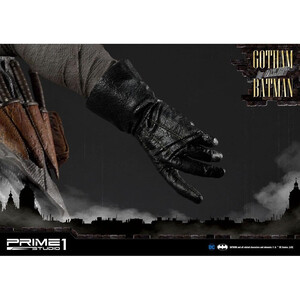 Prime 1 Studio Batman Arkham Origins 1/5 Scale Concept Masterline Gotham By Gaslight Batman Black Version 