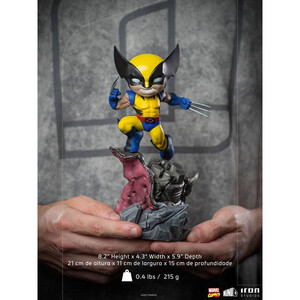 Iron Studios Marvel Comics MiniCo Deluxe Wolverine (X-Men) 