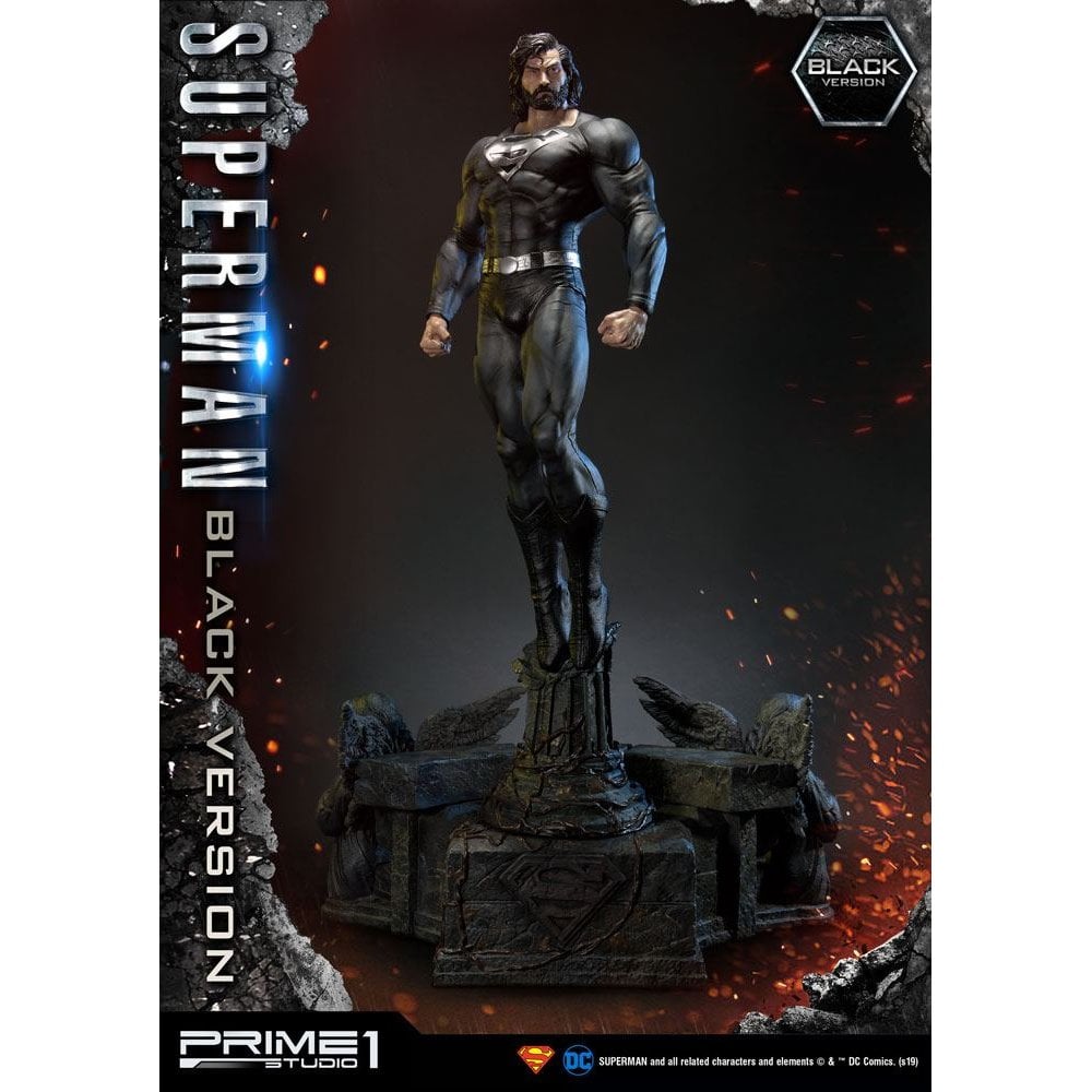 Prime 1 Studio Batman Hush 1/3 Scale Museum Masterline Superman Black Version 