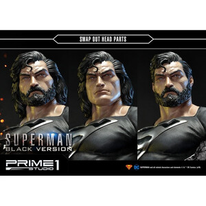 Prime 1 Studio Batman Hush 1/3 Scale Museum Masterline Superman Black Version 