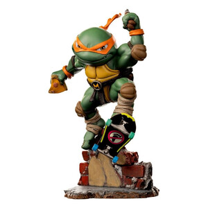 Iron Studios Teenage Mutant Ninja Turtles MiniCo Michelangelo 