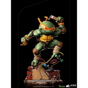 Iron Studios Teenage Mutant Ninja Turtles MiniCo Michelangelo 