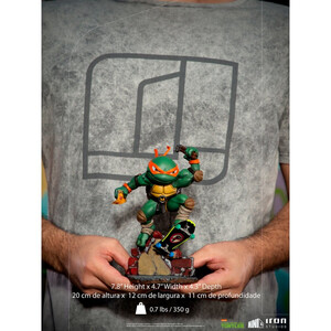 Iron Studios Teenage Mutant Ninja Turtles MiniCo Michelangelo 