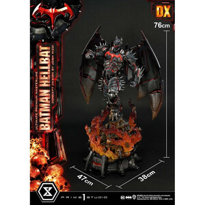 Prime 1 Studio Batman Ultimate Premium Masterline Series Hellbat Concept Design by Josh Nizzi Deluxe Version 