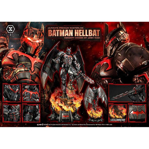 Prime 1 Studio Batman Ultimate Premium Masterline Series Hellbat Concept Design by Josh Nizzi Regular Version 