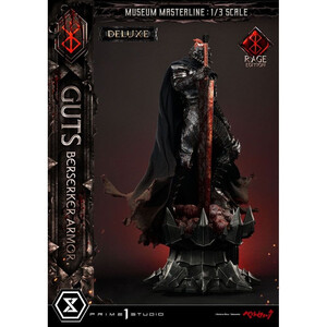 Prime 1 Studio Berserk 1/3 Scale Museum Masterline Guts Berserker Armor Rage Edition Deluxe Bonus Version 