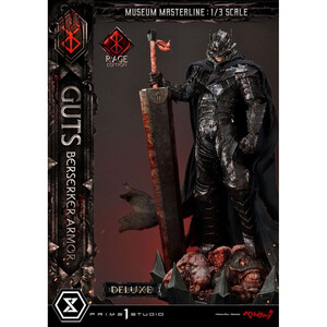 Prime 1 Studio Berserk 1/3 Scale Museum Masterline Guts Berserker Armor Rage Edition Deluxe Bonus Version 
