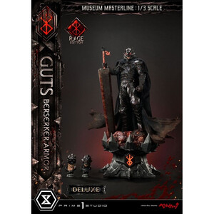 Prime 1 Studio Berserk 1/3 Scale Museum Masterline Guts Berserker Armor Rage Edition Deluxe Bonus Version 
