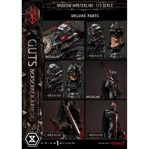 Prime 1 Studio Berserk 1/3 Scale Museum Masterline Guts Berserker Armor Rage Edition Deluxe Bonus Version 