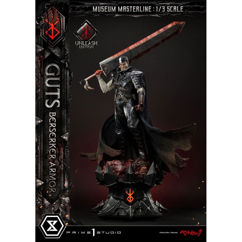 Prime 1 Studio Berserk 1/3 Scale Museum Masterline Guts Berserker Armor Unleash Edition 