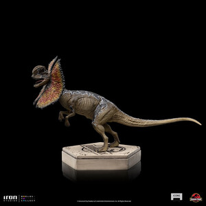 Iron Studios Jurassic Park Icons Dilophosaurus 
