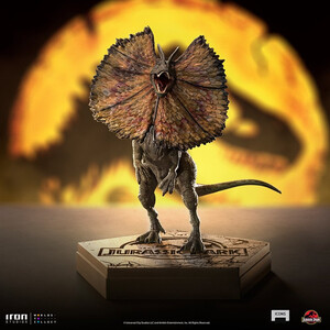 Iron Studios Jurassic Park Icons Dilophosaurus 
