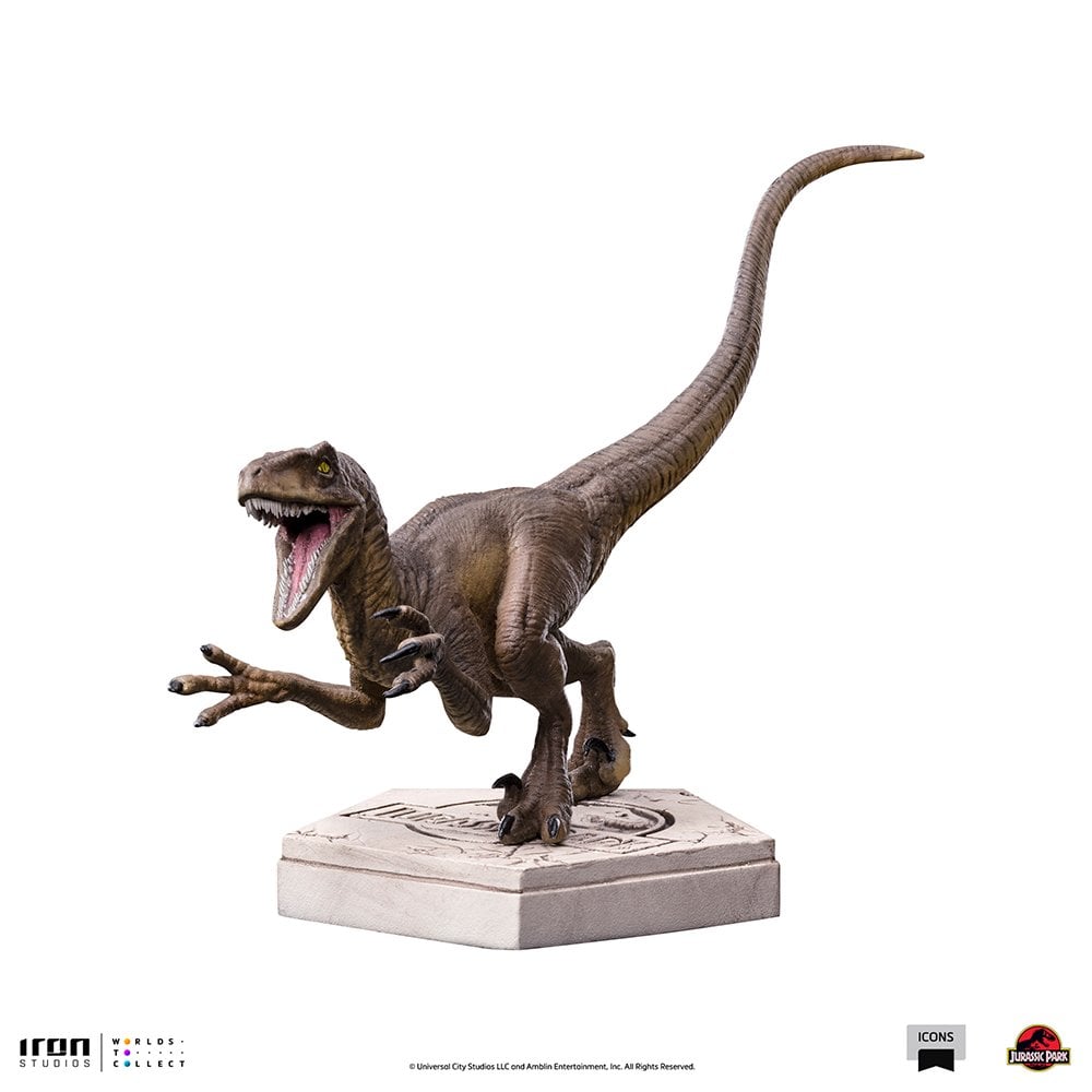 Iron Studios Jurassic Park Icons Velociraptor Ver A 