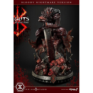 Prime 1 Studio Berserk 1/4 Scale Ultimate Premium Masterline Guts Berserker Bloody Nightmare Version 