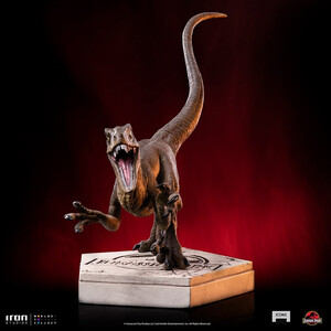 Iron Studios Jurassic Park Icons Velociraptor Ver A 
