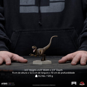 Iron Studios Jurassic Park Icons Velociraptor Ver A 