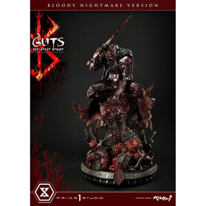 Prime 1 Studio Berserk 1/4 Scale Ultimate Premium Masterline Guts Berserker Bloody Nightmare Version 