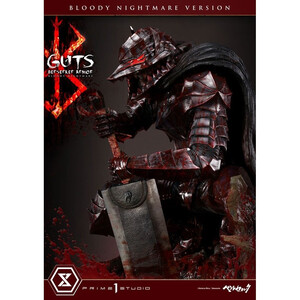 Prime 1 Studio Berserk 1/4 Scale Ultimate Premium Masterline Guts Berserker Bloody Nightmare Version 