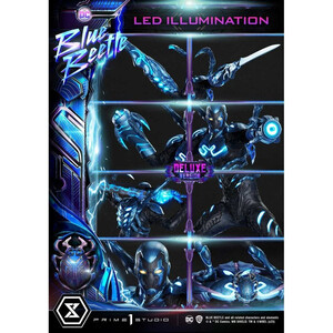 Prime 1 Studio Blue Beetle 1/3 Scale Museum Masterline Series Scale Blue Beetle Deluxe Bonus Version 