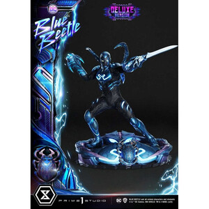 Prime 1 Studio Blue Beetle 1/3 Scale Museum Masterline Series Scale Blue Beetle Deluxe Bonus Version 