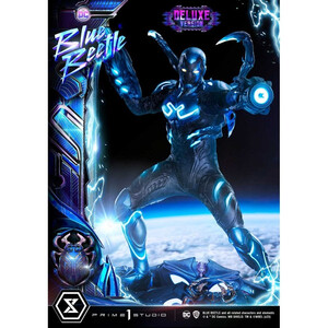 Prime 1 Studio Blue Beetle 1/3 Scale Museum Masterline Series Scale Blue Beetle Deluxe Bonus Version 