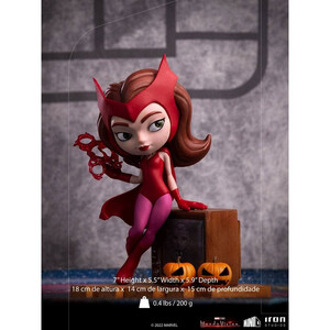 Iron Studios WandaVision MiniCo Wanda Halloween Version 