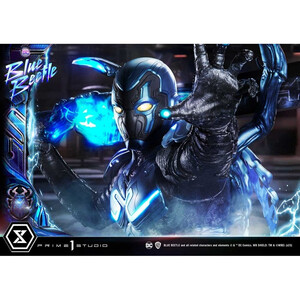Prime 1 Studio Blue Beetle 1/3 Scale Museum Masterline Series Scale Blue Beetle Deluxe Bonus Version 