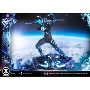 Prime 1 Studio Blue Beetle 1/3 Scale Museum Masterline Series Scale Blue Beetle Deluxe Version 