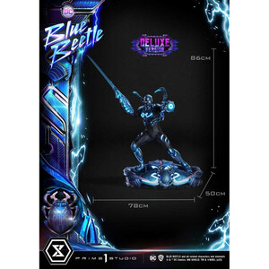 Prime 1 Studio Blue Beetle 1/3 Scale Museum Masterline Series Scale Blue Beetle Deluxe Version 