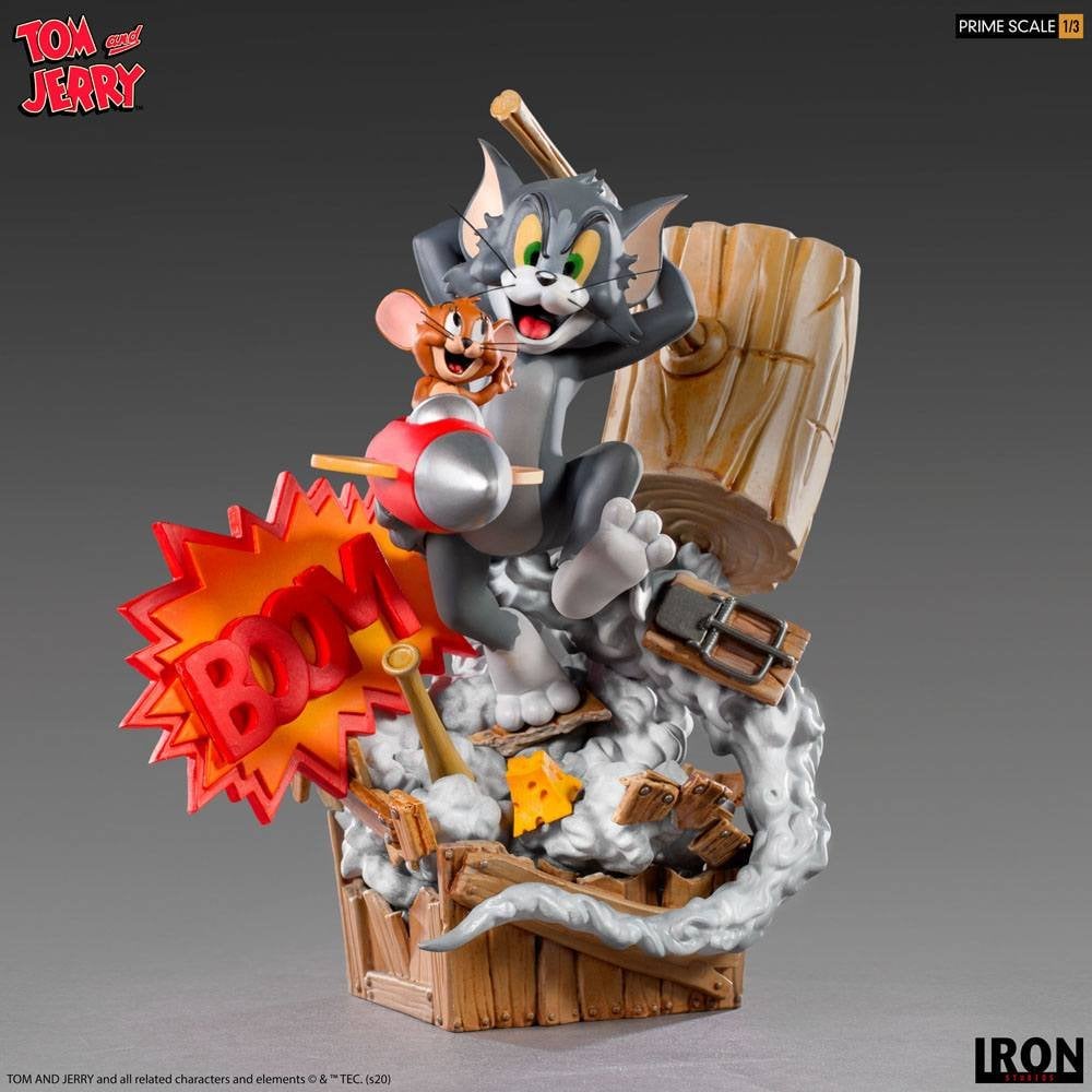 Iron Studios Tom & Jerry 1/3 Prime Scale Tom & Jerry 