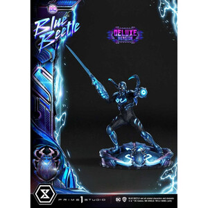 Prime 1 Studio Blue Beetle 1/3 Scale Museum Masterline Series Scale Blue Beetle Deluxe Version 