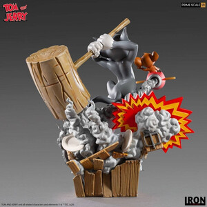 Iron Studios Tom & Jerry 1/3 Prime Scale Tom & Jerry 