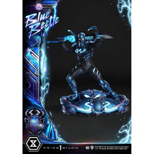 Prime 1 Studio Blue Beetle 1/3 Scale Museum Masterline Series Scale Blue Beetle Deluxe Version 