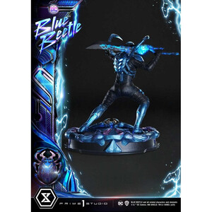 Prime 1 Studio Blue Beetle 1/3 Scale Museum Masterline Series Scale Blue Beetle Deluxe Version 