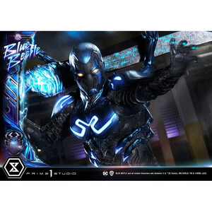 Prime 1 Studio Blue Beetle 1/3 Scale Museum Masterline Series Scale Blue Beetle Deluxe Version 