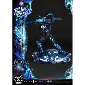 Prime 1 Studio Blue Beetle 1/3 Scale Museum Masterline Series Scale Blue Beetle Regular Version 