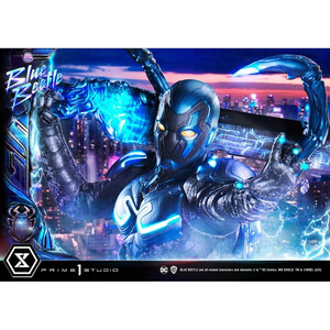 Prime 1 Studio Blue Beetle 1/3 Scale Museum Masterline Series Scale Blue Beetle Regular Version 